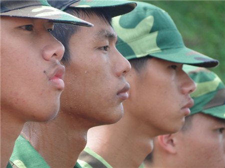 汗水军训系列报道三